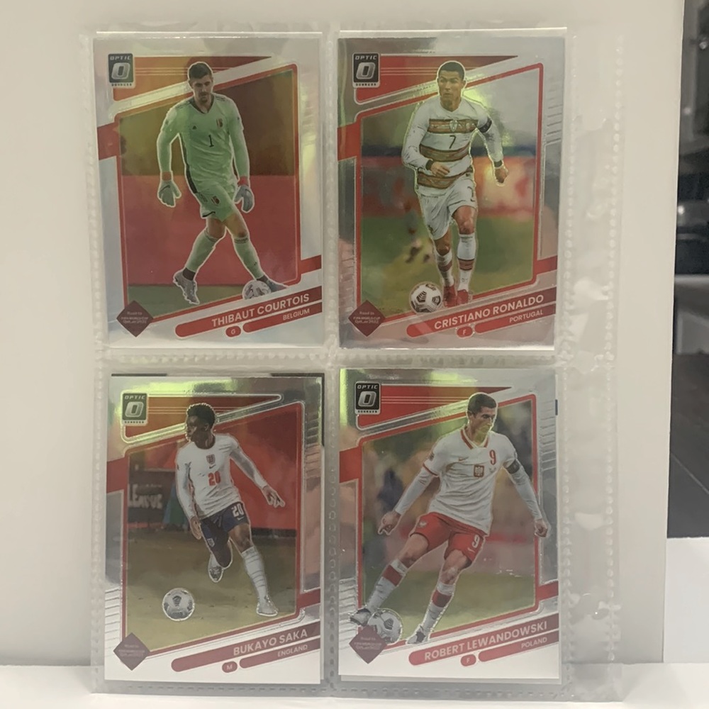 Soccer card lot